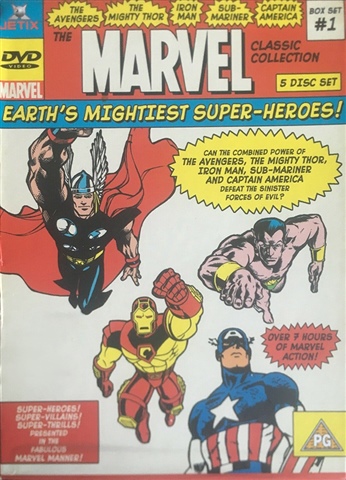 Marvel Classics Boxset, 5 Disc - CeX (UK): - Buy, Sell, Donate